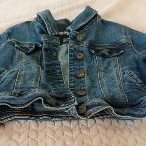 Cat & Jack Classic Blue Denim Jacket Size 7/8 M Girl